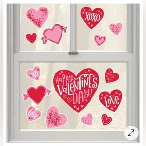 Valentine Window Clings